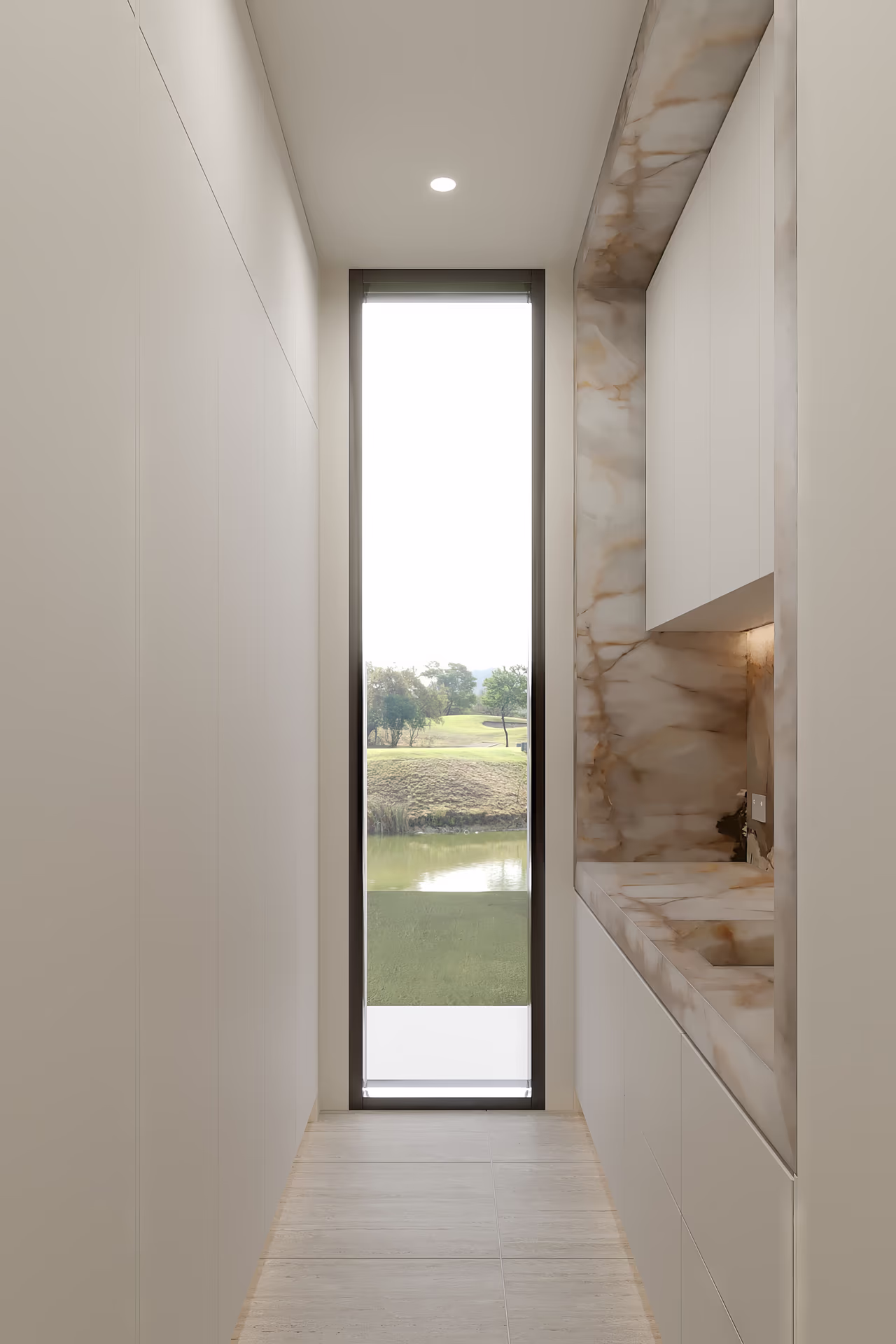 Fairway Drive Residence - Hallway
