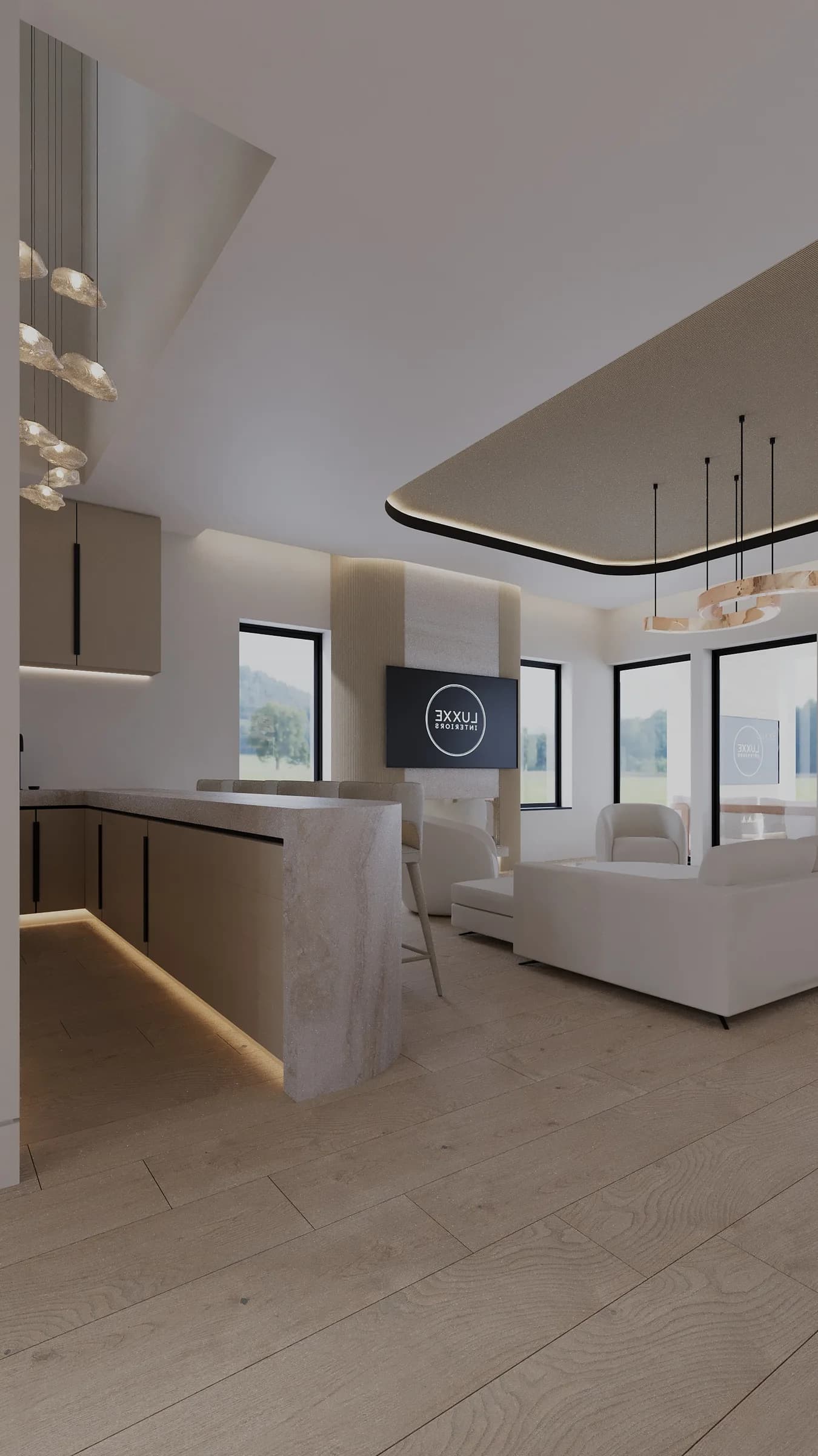 East Hills interior design by Luxxe Interiors