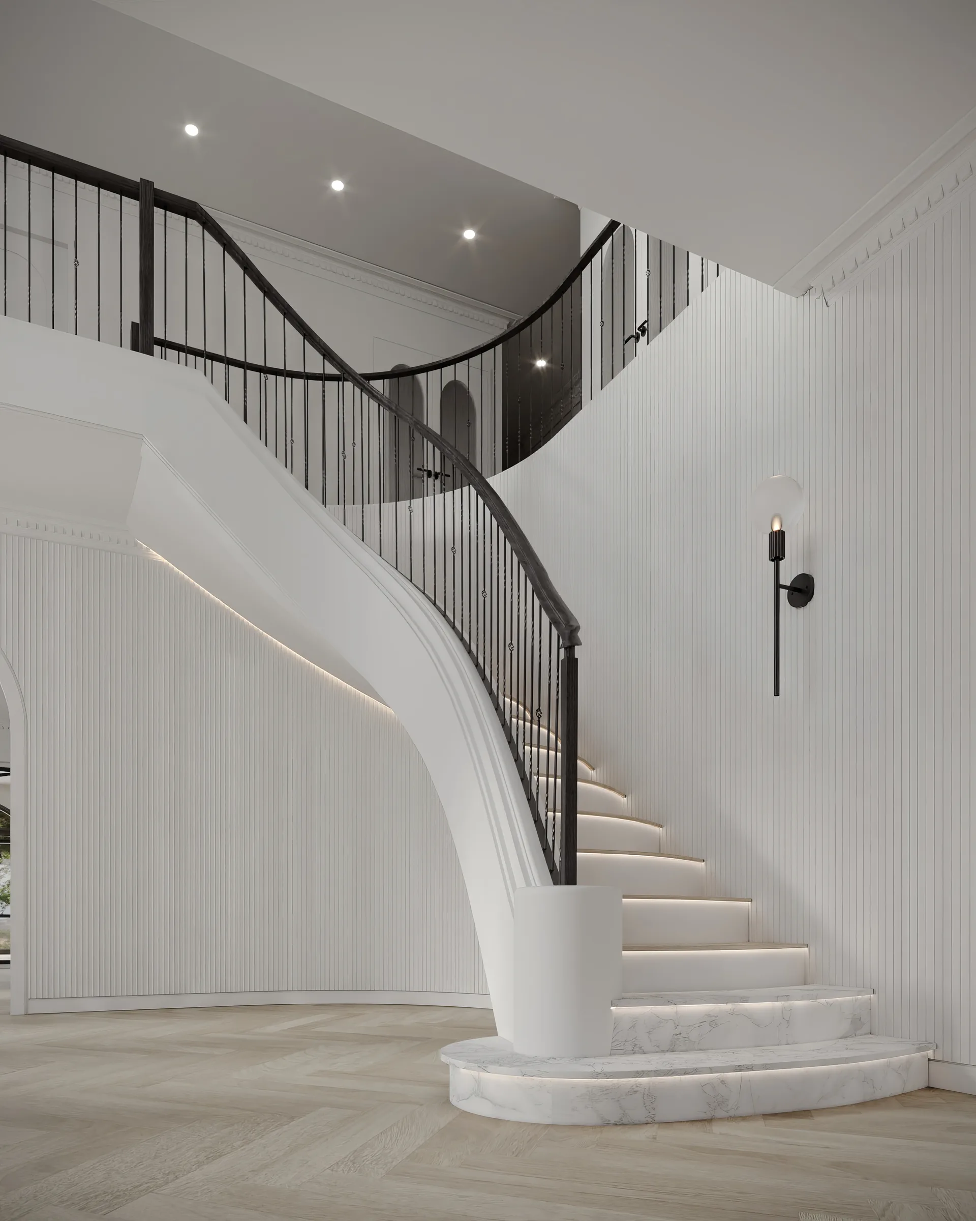 Hillside interior design by Luxxe Interiors